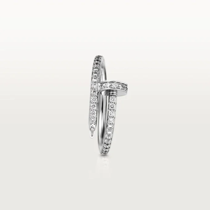 Juste Un Clou-ring – Witgoud, diamanten – Cartier