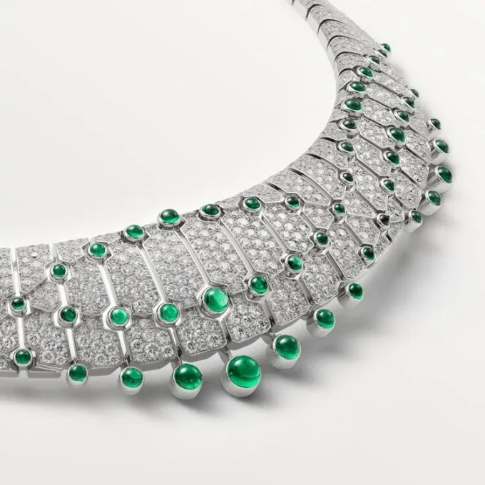 Le Voyage Recommence-ketting, smaragd, bezet