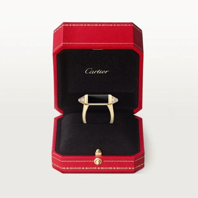 Les Berlingots De Cartier-ring, semi-gezet