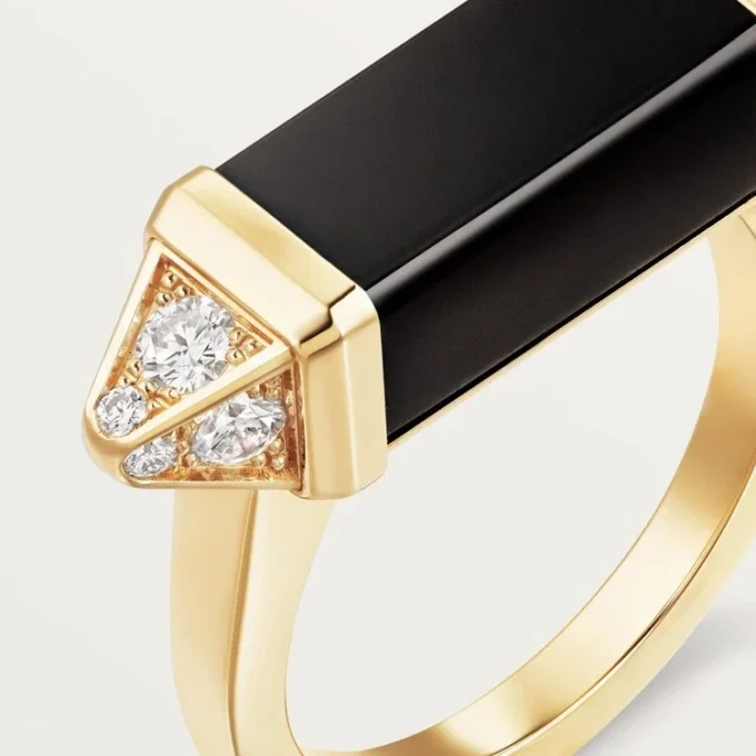 Les Berlingots De Cartier-ring, semi-gezet