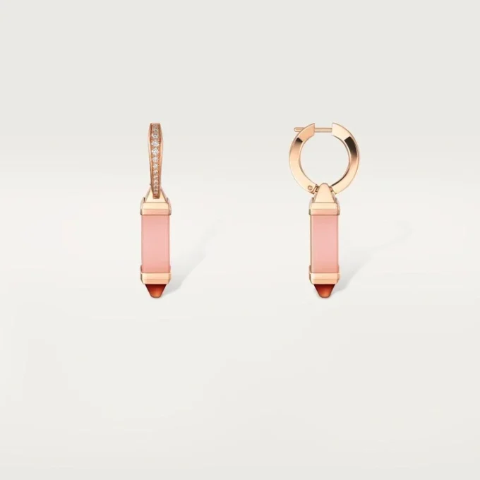 Les Berlingots De Cartier Sleeper-oorbellen, diamanten