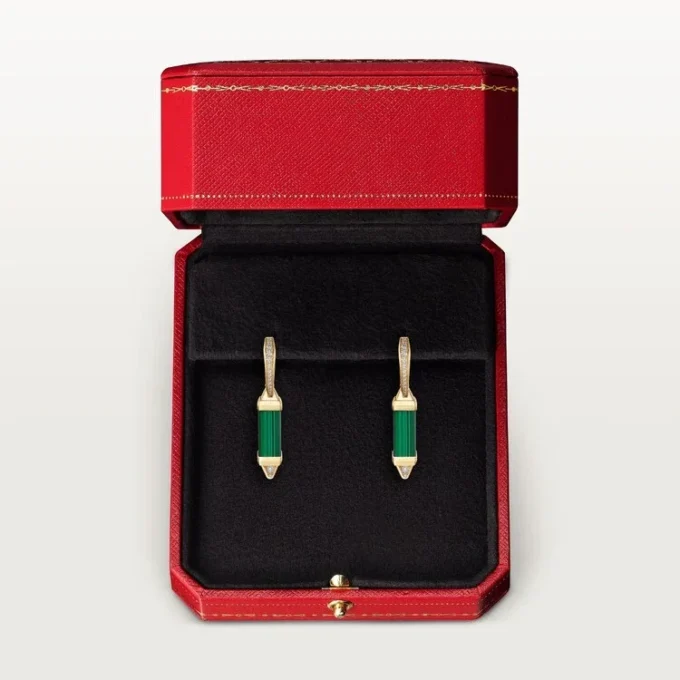 Les Berlingots De Cartier Sleeper-oorbellen, diamanten
