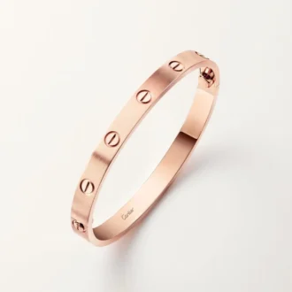 Liefdesarmband, klassiek model, geborsteld