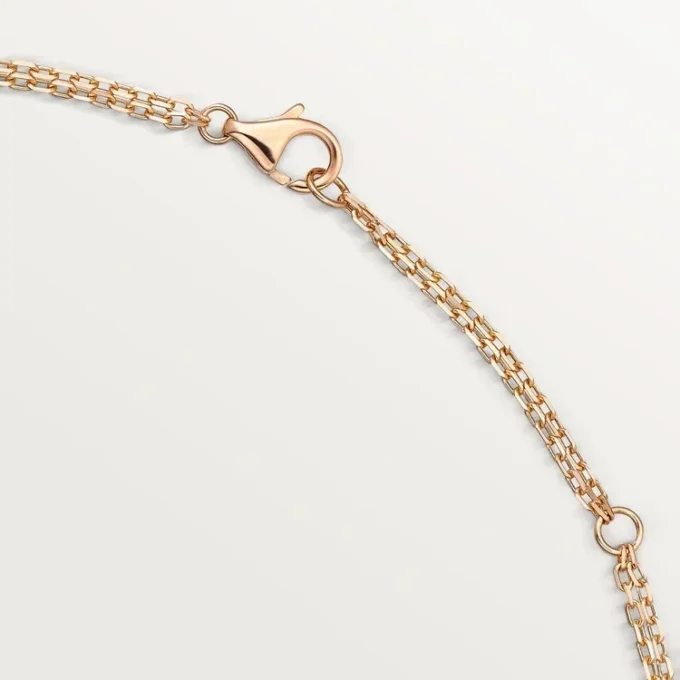 Liefdesketting, 2 diamanten – Roségoud, Diamanten – Cartier