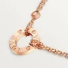 Liefdesketting, 2 diamanten – Roségoud, Diamanten – Cartier