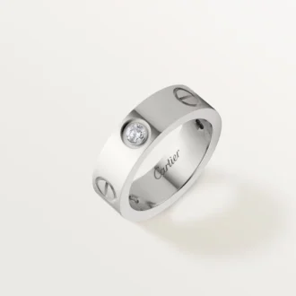 Liefdesring, 3 diamanten – Witgoud, Diamanten – Cartier