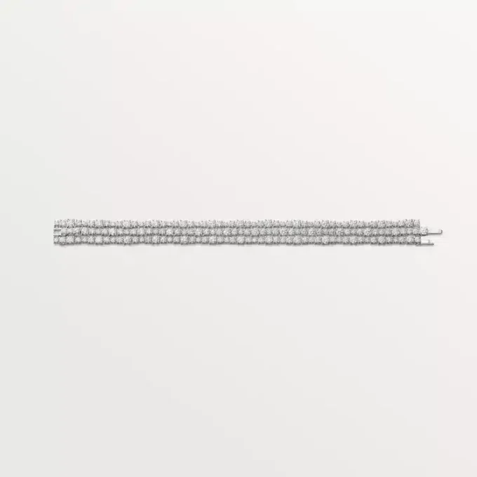 Lignes Essentielles-armband, briljantgeslepen diamanten