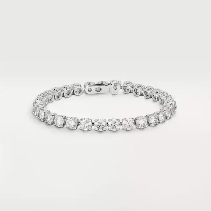 Lignes Essentielles-armband, briljantgeslepen diamanten