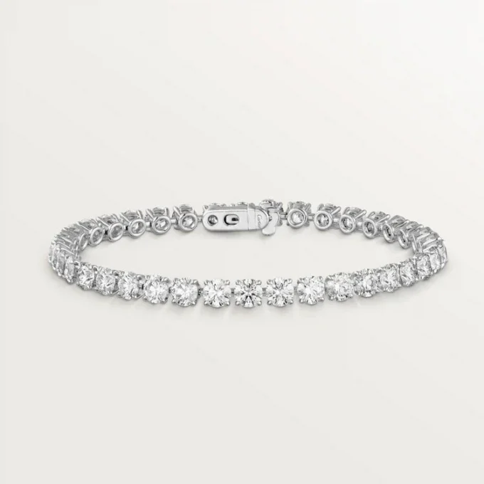 Lignes Essentielles-armband, briljantgeslepen diamanten