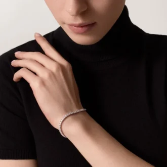 Lignes Essentielles-armband, briljantgeslepen diamanten