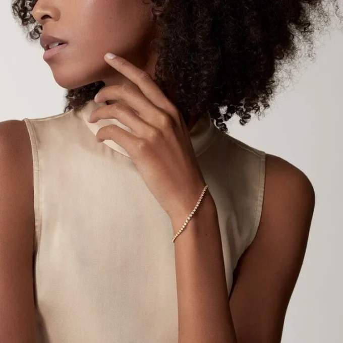 Lignes Essentielles-armband, briljantgeslepen diamanten