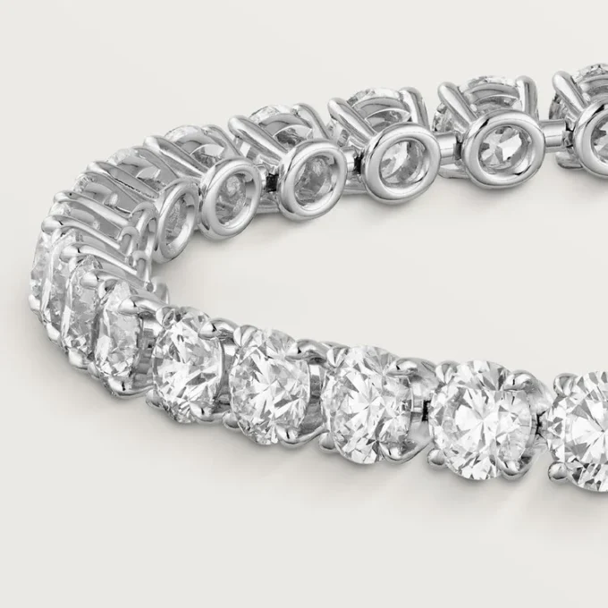 Lignes Essentielles-armband, briljantgeslepen diamanten