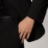 Lignes Essentielles-armband, briljantgeslepen diamanten