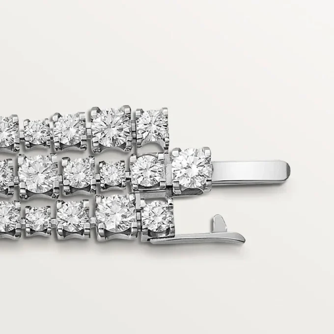 Lignes Essentielles-armband, briljantgeslepen diamanten