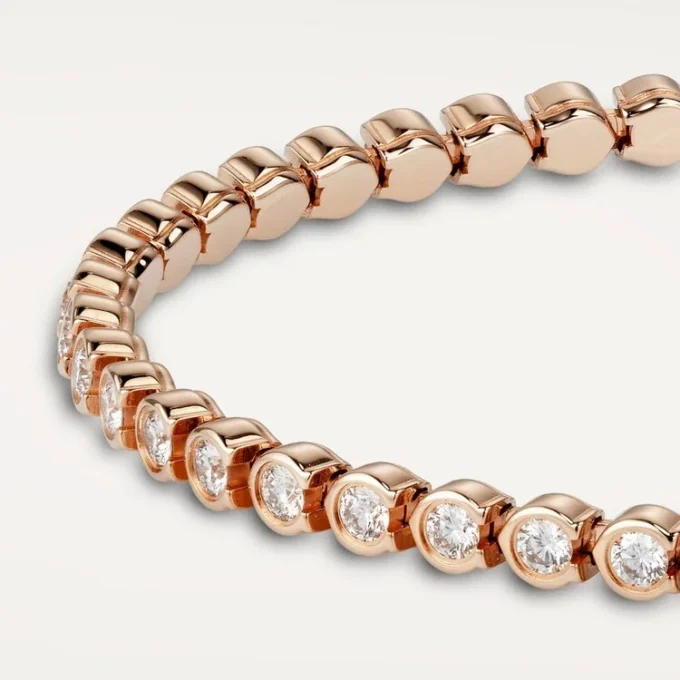 Lignes Essentielles-armband, briljantgeslepen diamanten