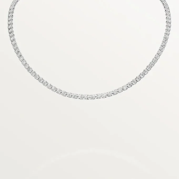 Lignes Essentielles-halsketting, briljantgeslepen diamanten