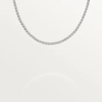 Lignes Essentielles-halsketting, briljantgeslepen diamanten