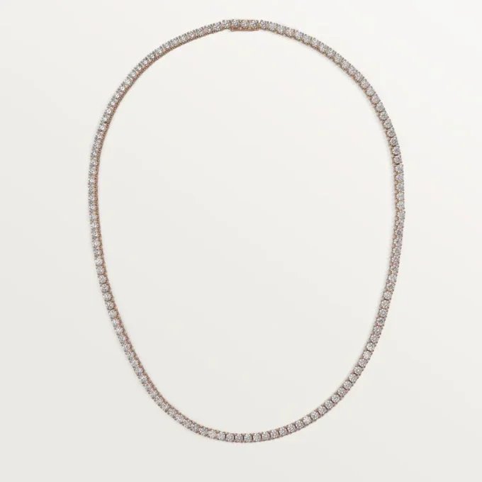 Lignes Essentielles-halsketting, briljantgeslepen diamanten