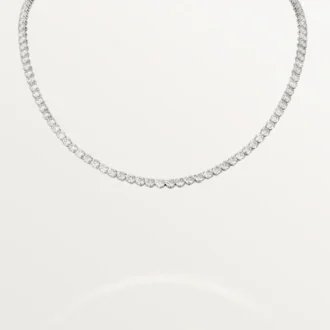 Lignes Essentielles-halsketting, briljantgeslepen diamanten