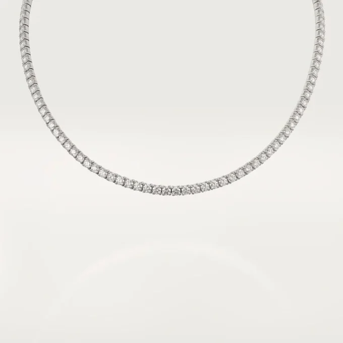Lignes Essentielles-halsketting, briljantgeslepen diamanten