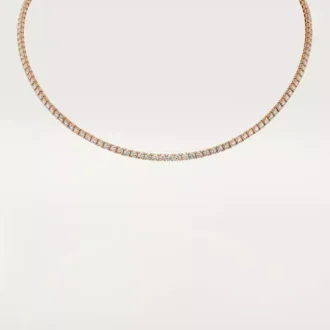 Lignes Essentielles-halsketting, briljantgeslepen diamanten