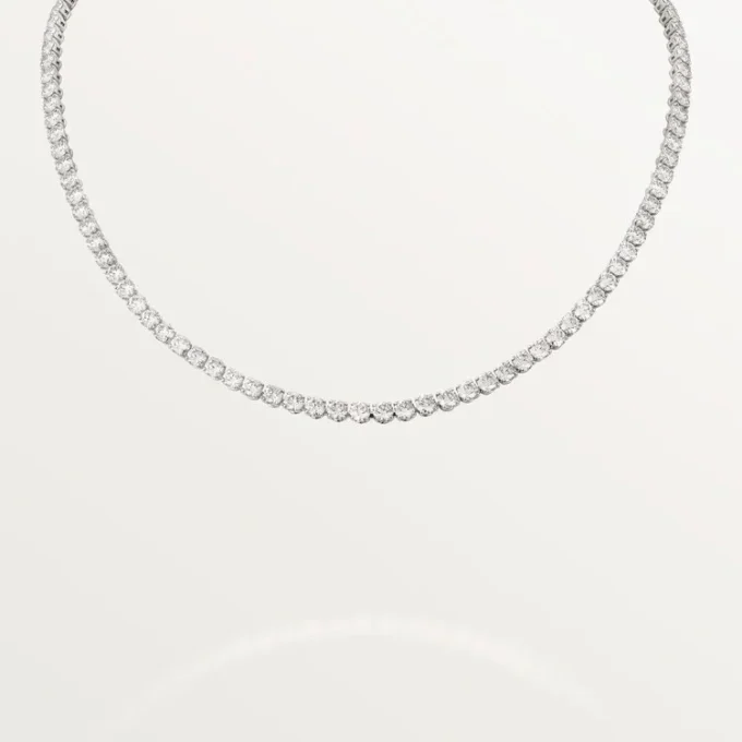 Lignes Essentielles-halsketting, briljantgeslepen diamanten