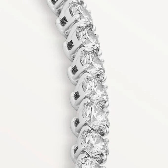 Lignes Essentielles-halsketting, briljantgeslepen diamanten