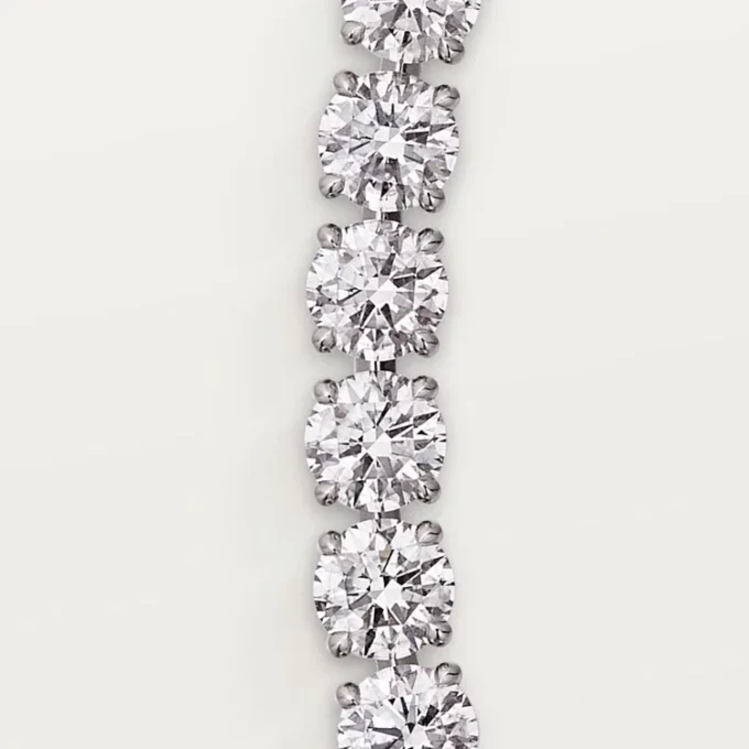 Lignes Essentielles-halsketting, briljantgeslepen diamanten