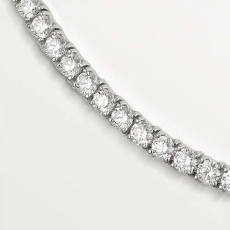 Lignes Essentielles-halsketting, briljantgeslepen diamanten