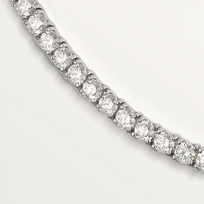 Lignes Essentielles-halsketting, briljantgeslepen diamanten