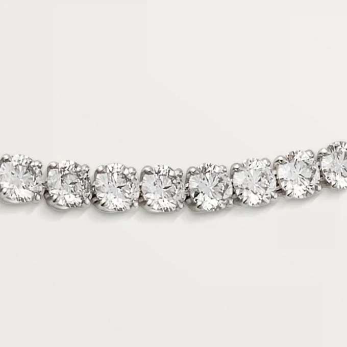Lignes Essentielles-halsketting, briljantgeslepen diamanten