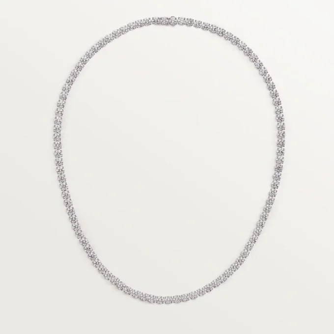 Lignes Essentielles-halsketting, briljantgeslepen diamanten