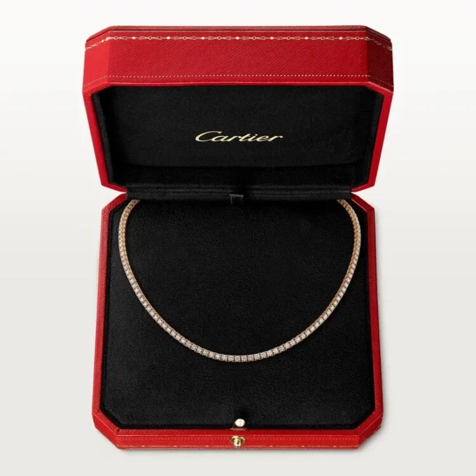 Lignes Essentielles-halsketting, briljantgeslepen diamanten