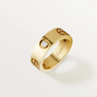 Love 3-diamantenring – geelgoud, klassiek model | Cartier Us