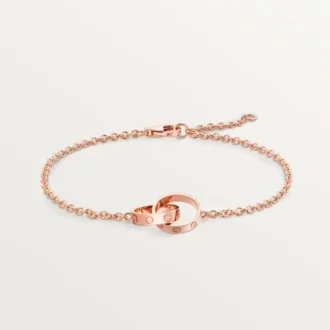 Love-armband, aan ketting