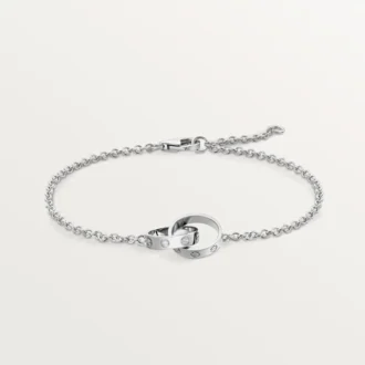 Love-armband, aan ketting