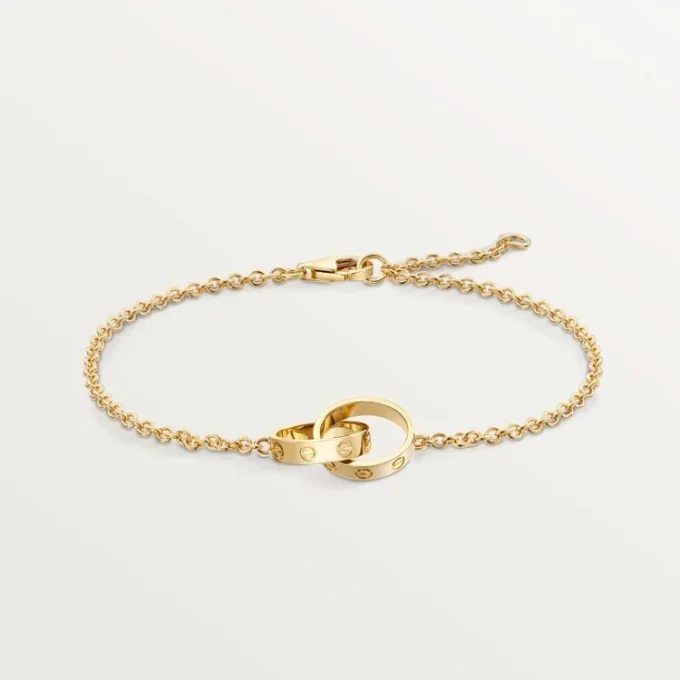 Love-armband, aan ketting