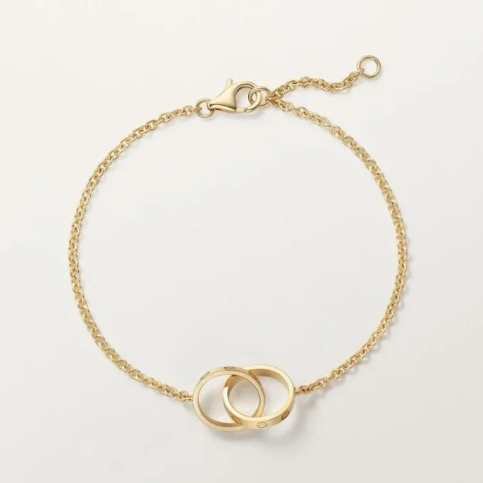 Love-armband, aan ketting