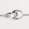 Love-armband, aan ketting