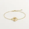 Love-armband, aan ketting, bezet