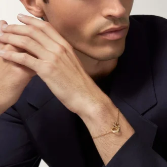 Love-armband, aan ketting, bezet