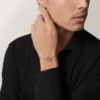 Love-armband, aan ketting, bezet