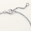 Love-armband, aan ketting, half bezet