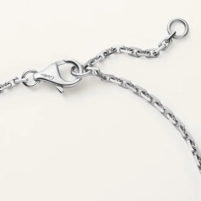 Love-armband, aan ketting, half bezet