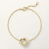 Love-armband, aan ketting, half bezet