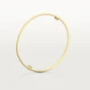 Love-armband, klassiek model, geborsteld, 4 diamanten