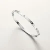 Love-armband, klein model, 10 diamanten