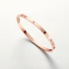 Love-armband, klein model, 10 diamanten