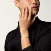 Love-armband, klein model, 10 diamanten