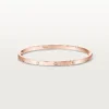 Love-armband, klein model, 6 diamanten